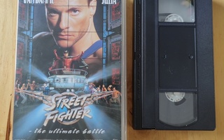 Street Fighter -the ultimate battle. VHS