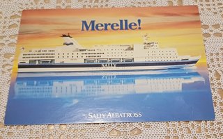 M/S Sally Albatross postitettu kortti