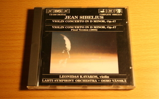 CD Sibelius - Violin Concerto In D Minor BIS vänskä