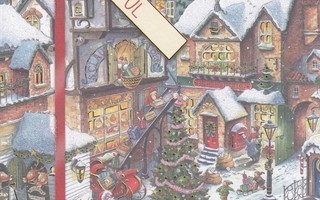 Joulupukin talo (isohko taittokortti)