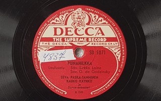 Savikiekko 1948 - Eeva Pasila & Kauko Käyhkö Decca SD 5071
