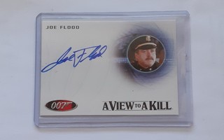 2012 James Bond 50th Anniversary Joe Flood Signature