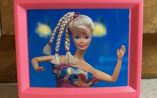 Barbie nuken Vaaleanpunainen televisio 1990-luvulta (Mattel)