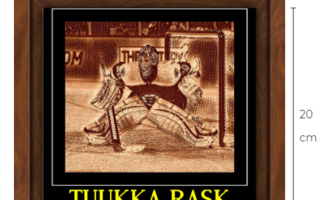 Tuukka Rask Boston Bruins NHL canvastaulu kehystetty