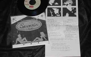 SEVERIN fire & sand/people are wrong 45 -1991- DISCHORD  USA