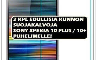 Sony Xperia 10 Plus - 2 kpl/huuto kunnon suojakalvoja