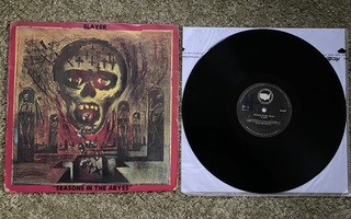 Slayer seasons in the abyss 1991 kolumbia painos.