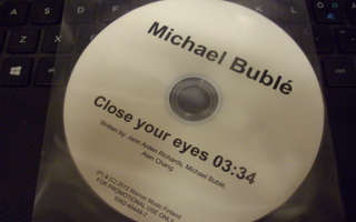 MICHAEL BUBLE: Close your eyes CDS ( Sis.postikulut )
