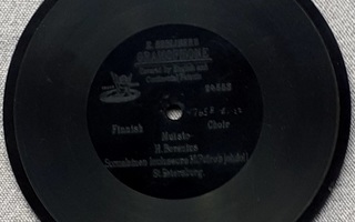 SAVIKIEKKO SUOMALAINEN LAULUSEURA GRAMOPHONE 24553 (7")