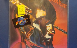 JUDAS PRIEST - STAINED CLASS - ORANGE HOL 80'S M-/M- LP