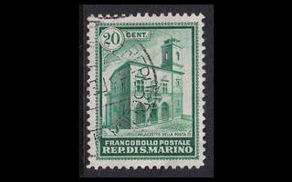 San Marino 175 o Postitoimisto 20 C (1932)