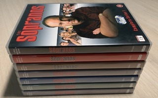 The Sopranos (28DVD) koko HBO:n palkittu sarja (UUSI)