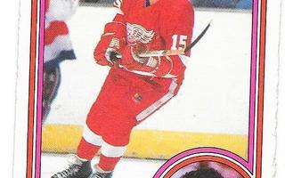 1984-85 OPC #66 Paul Woods Detroit Red Wings
