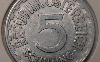 Austria. 5 shilling 1952.