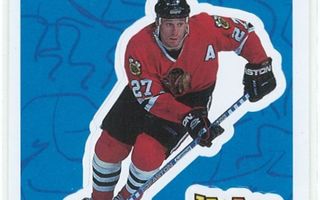 96-97 Collector's Choice Stick-Ums #S6 Jeremy Roenick tarra