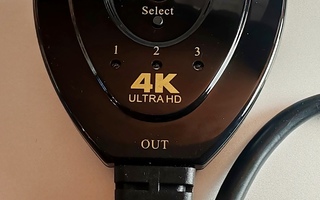 4K HDMI HDTV kytkin 3 Sisääntuloa