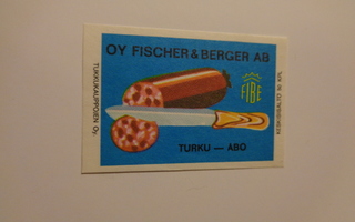 TT-etiketti Oy Fischer & Berger Ab, Turku Åbo