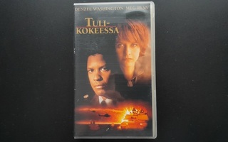 VHS: Tulikokeessa / Courage Under Fire (D. Washington 1996)