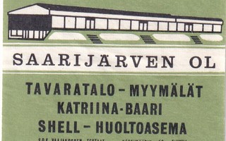 Saarijärvi, Saarijärven OL, Shell , Katriina -Baari    b607