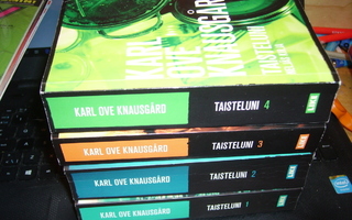 Karl Ove Knausgård : TAISTELUNI 1-4 ( LIKE pokkari ) SIS.PK!