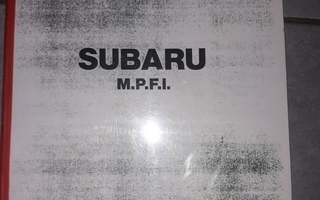 Subaru Leone 85-90 ruiskujärjestelmän korjausopas
