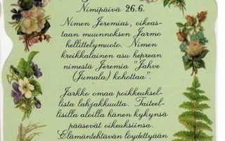 kortti ** Etunimi Jarkko Juhani Kaarina Lea - erilaisia