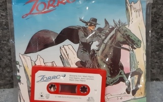 Zorro C-kasetti äänikuvakirja uudenveroinen.v 1986