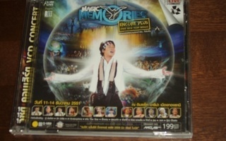 3 X VCD Magic Memories Live Concert Thaimaa