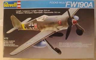 Focke-Wulf Fw 190A pienoismalli 1/72