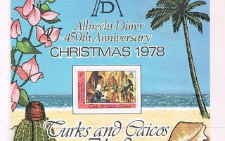 Turks and Caicos Islands 1978 - Joulu ++ sarja ja blokki