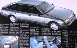 1986 Ford Scorpio esite - KUIN UUSI - suomalainen