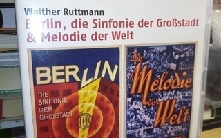 2DVD Walter Ruttmann :  BERLIN, die sinfonie.. & Melodie der