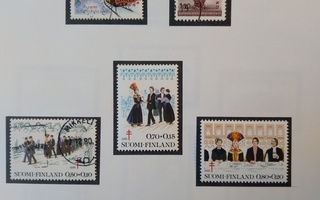 1976 Suomi postimerkki 7 kpl