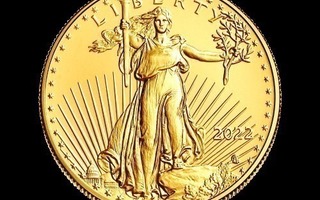 Kultakolikko American Eagle 0.5 unssi (15.55 grammaa)