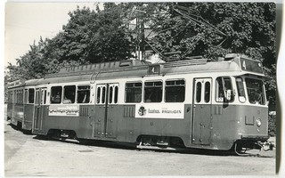 Helsinki linjan 4 raitiovaunu 1960-luku