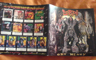 Lordi / Get heavy , cd sanavihko liite