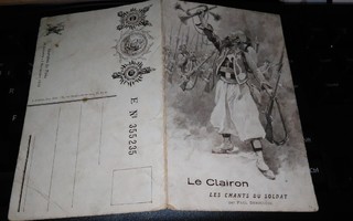 Le Clair Sotilas Taittokortti 1900alku Harvinaisempi PK170/3