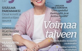 Hyvä Terveys n:o 2 2019 Arja Koriseva. Keijo Leppänen. Anu.