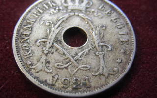 25 centimes 1921 Belgia