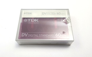 TDK DV 60 min kasetti