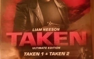 Liam Neeson  TAKEN 1 & TAKEN 2 ***  blu-ray  (UUSI)