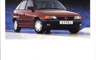 Opel Astra -esite, 1991