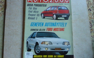 Auto 2000  2-91  Ford Mustang