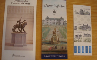 Ruotsi esitteitä ja postimerkkejä