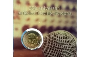 ** ANDORRA 2€ 2016 Radio & Television kortissa **