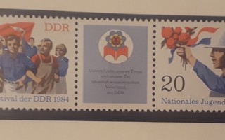 DDR 1984 - Nuorisofestivaali  ++ välilöpari
