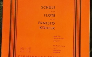 Schule für Flöte von Ernesto Köhler 1