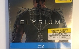 Elysium (Blu-ray) Limited Steelbook (UUSI) 2013