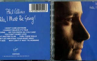 PHIL COLLINS . CD-LEVY . HELLO, I MUST BE GOING