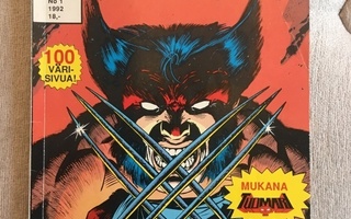 Sarjakuvalehti 1/1992 Wolverine